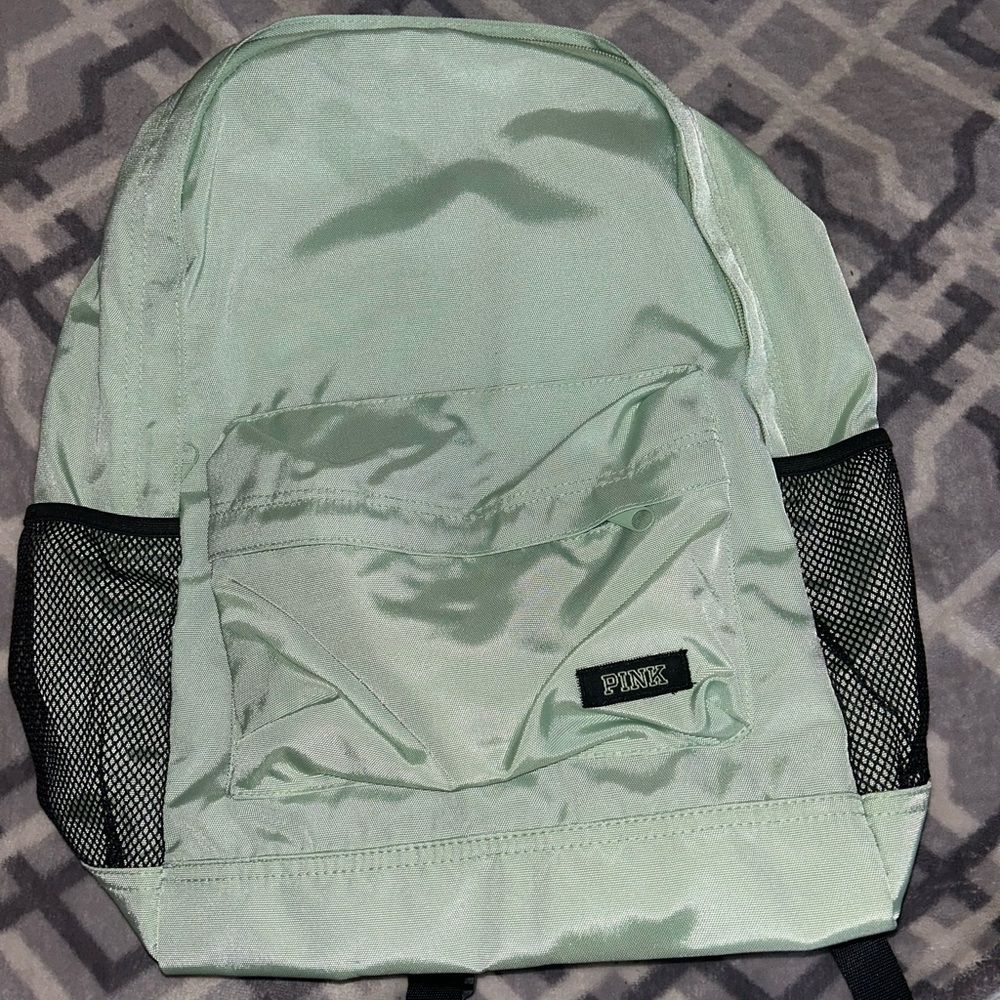 Lime Green PINK Bookbag